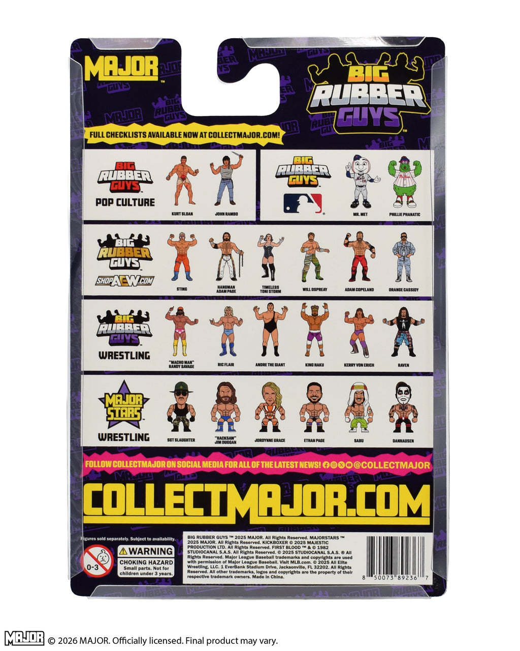 Warlord Big Rubber Guy (FREE US SHIPPING - SHIPS IN NOVEMBER)