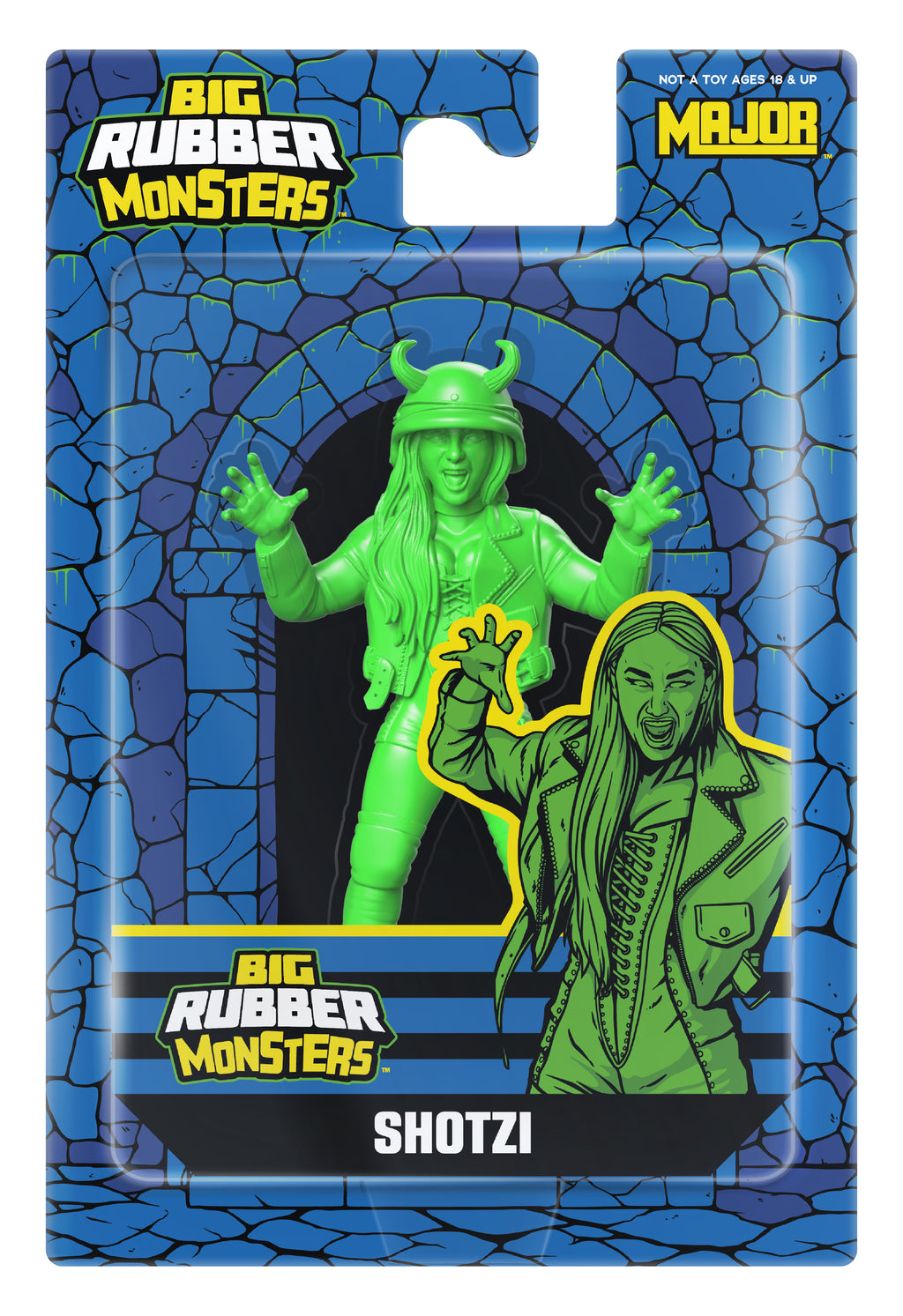 Shotzi Monster Big Rubber Guy LIMITED TO 500 (FREE US SHIPPING)