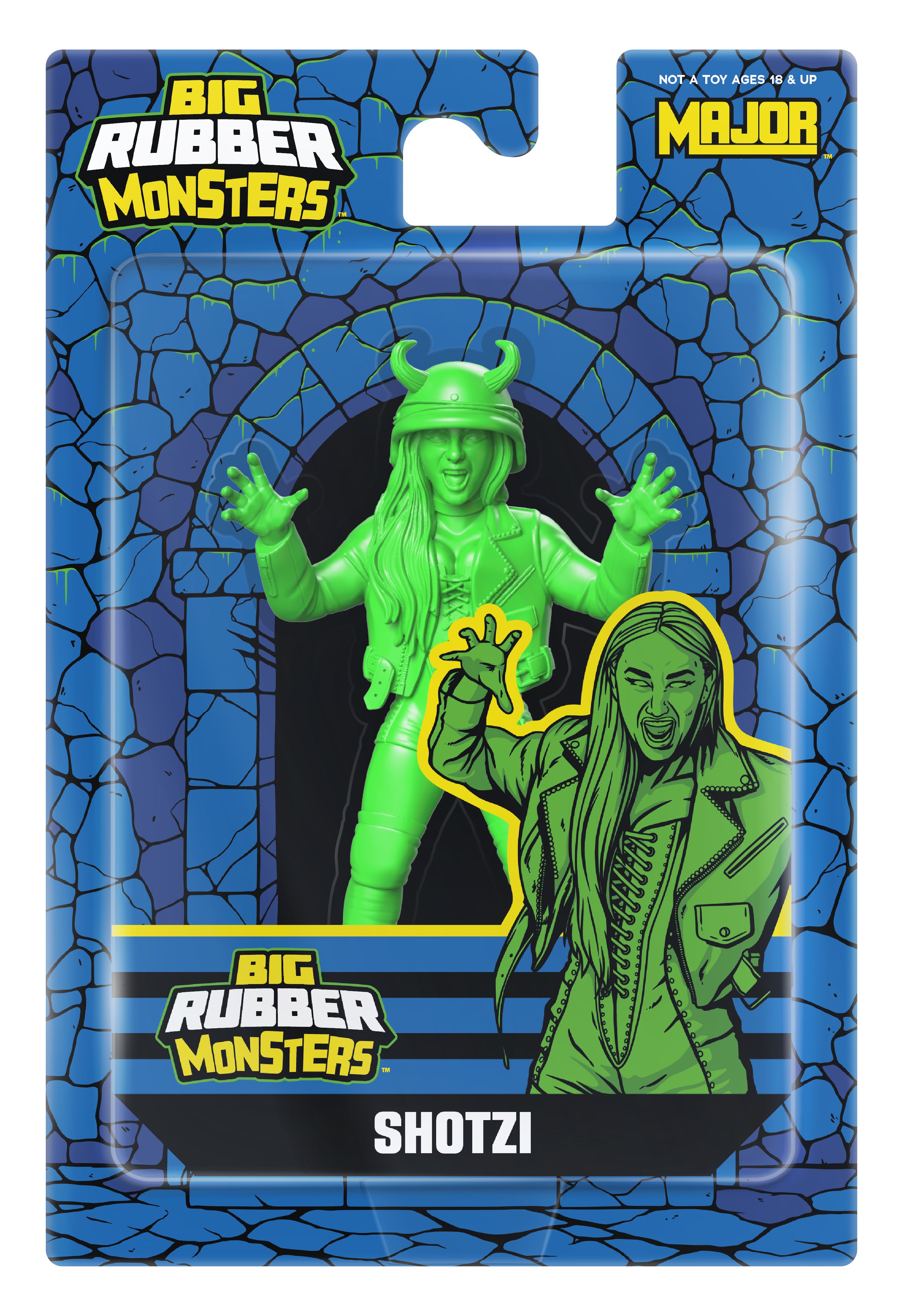 Shotzi Monster Big Rubber Guy LIMITED TO 500 (FREE US SHIPPING)