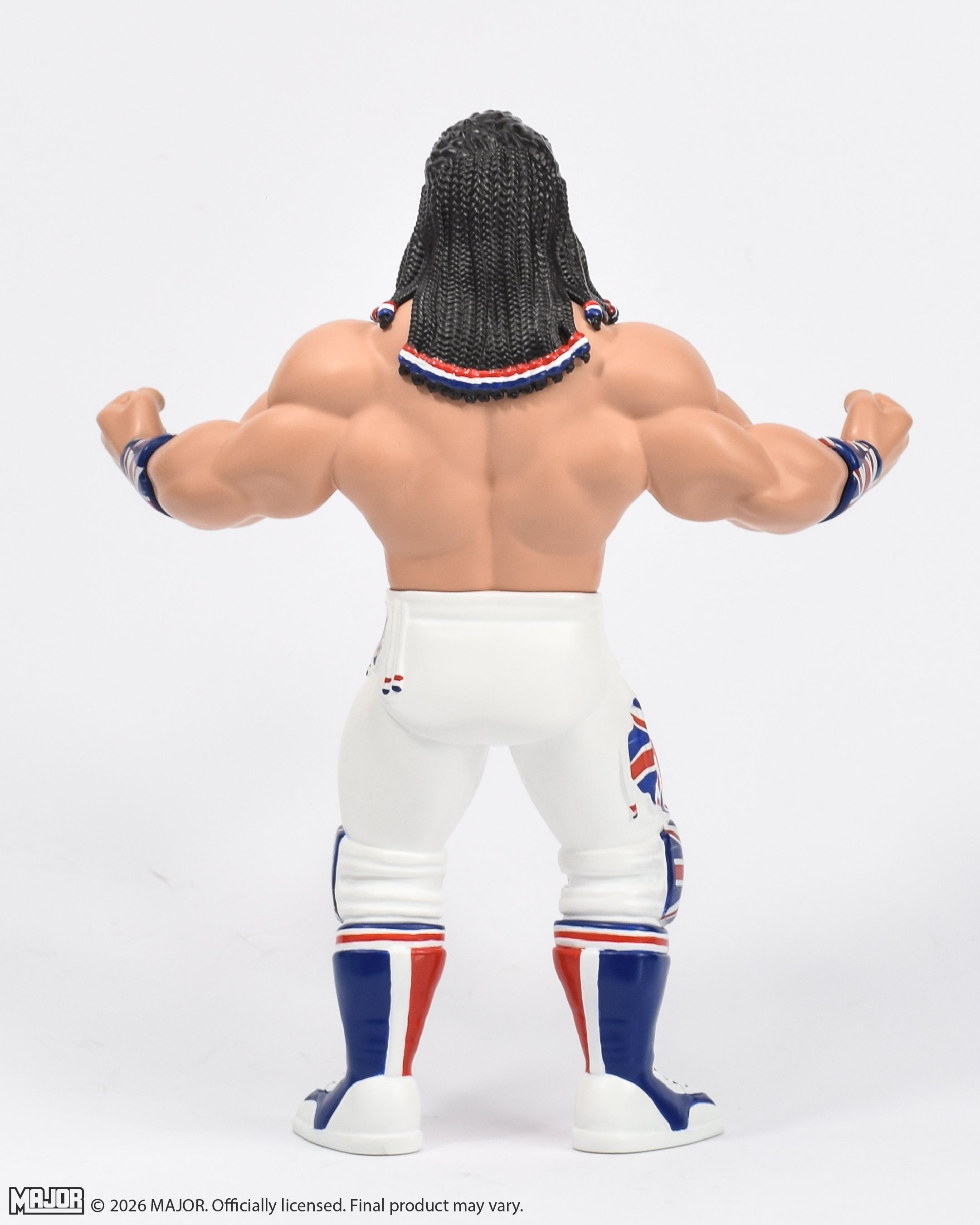 Davey Boy Smith with Winston Big Rubber Guy (FREE US SHIPPING - SHIPS IN JANUARY)