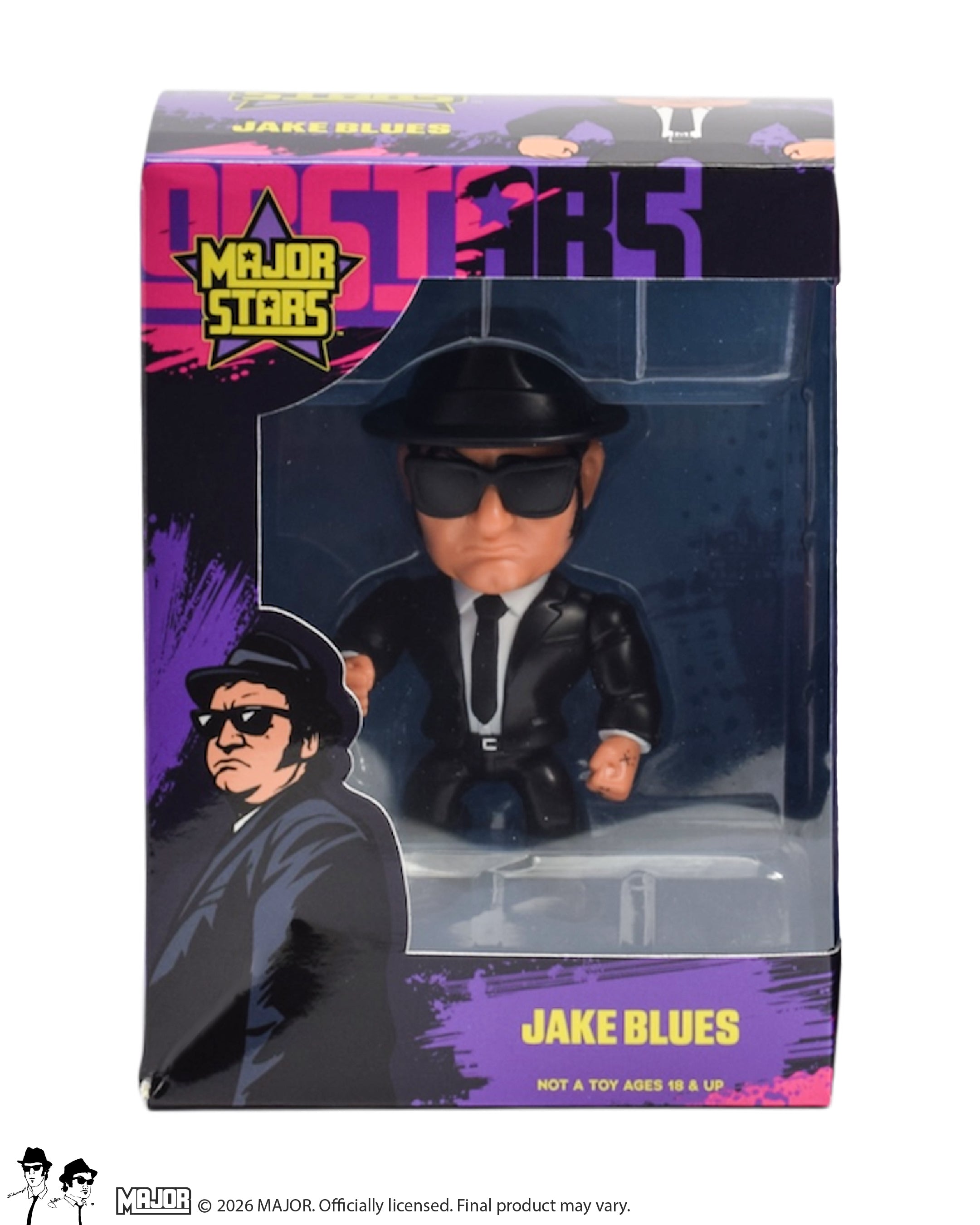 Blues Brothers Jake Blue Major Stars (FREE US SHIPPING - IN STOCK)