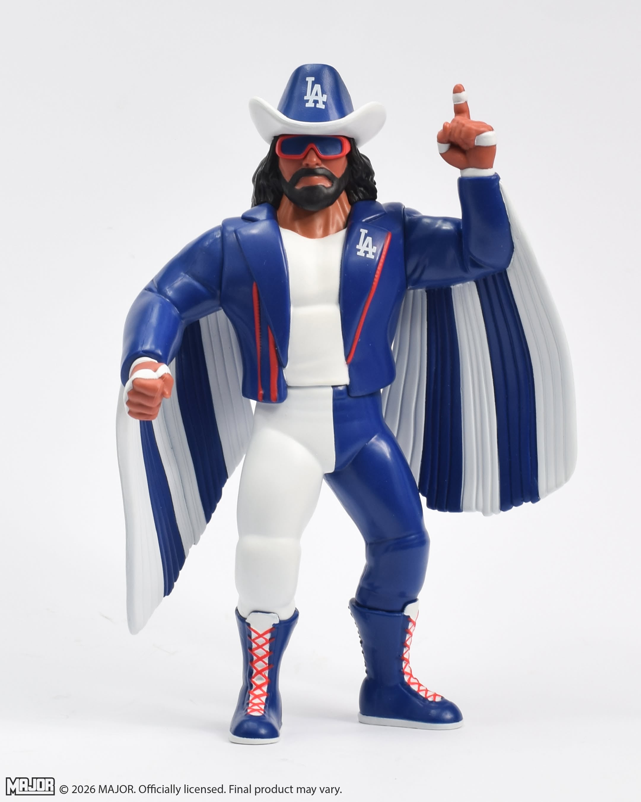 MLB Dodgers Macho Man Big Rubber Guy (FREE US SHIPPING - SHIPS IN SEPTEMBER)
