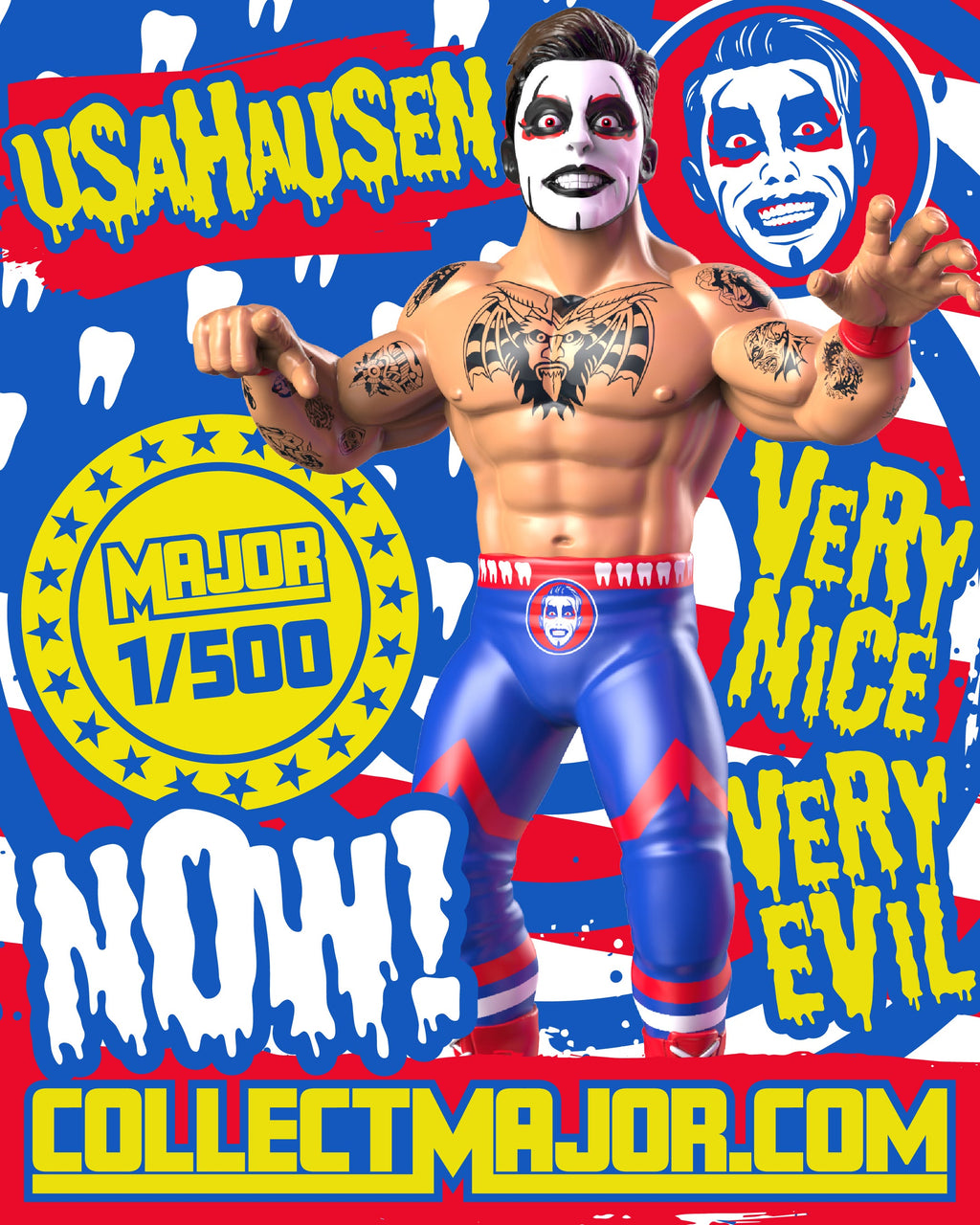 USA Danhausen Big Rubber Guy Limited to 500 (FREE US SHIPPING - SHIPS IN OCTOBER)