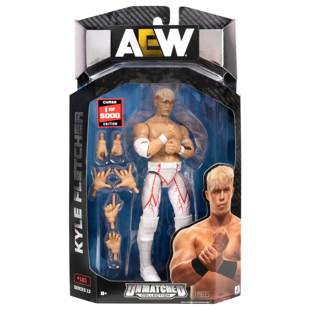 AEW Unmatched 6-Inch Kyle Fletcher Figure (Chase)