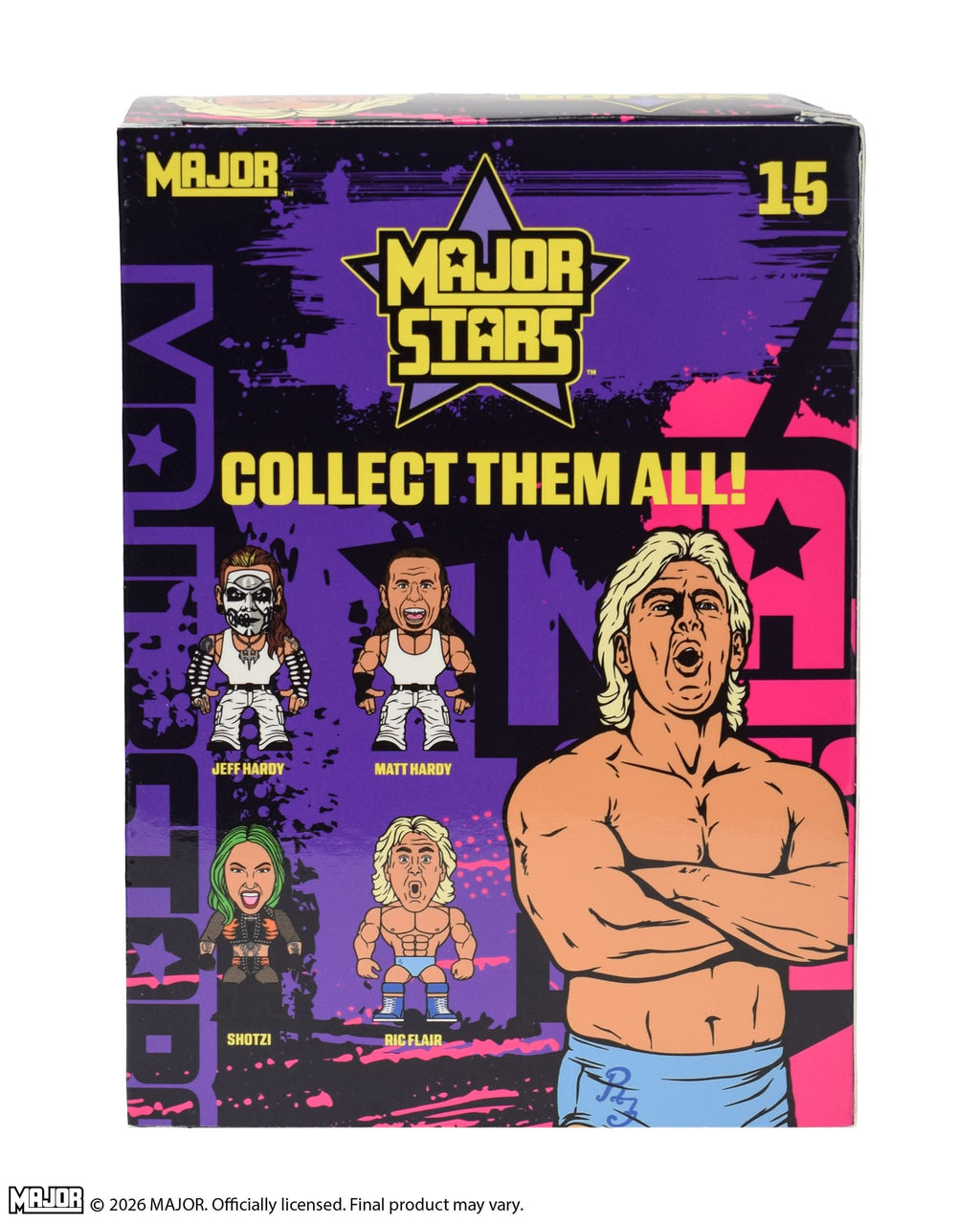 Major Stars Ric Flair 4-Inch Collectible Figure (FREE US SHIPPING - SHIPS IN NOVEMBER)