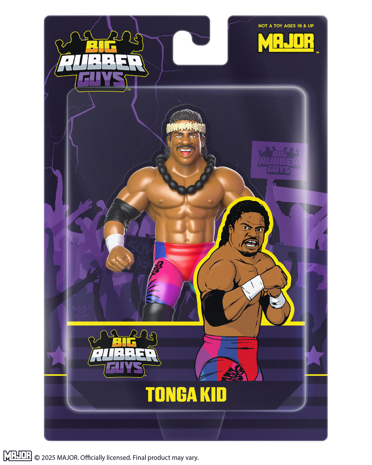 BIG RUBBER GUYS SERIES 13 TONGA KID  (FREE US SHIPPING)