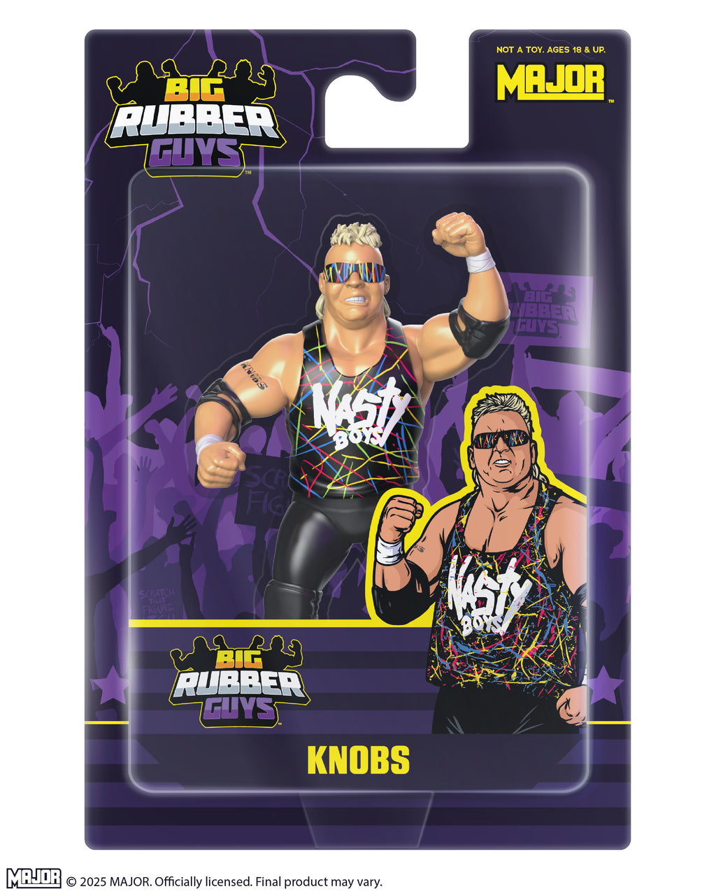 BIG RUBBER GUYS SERIES 15 NASTY BOYS (FREE US SHIPPING)