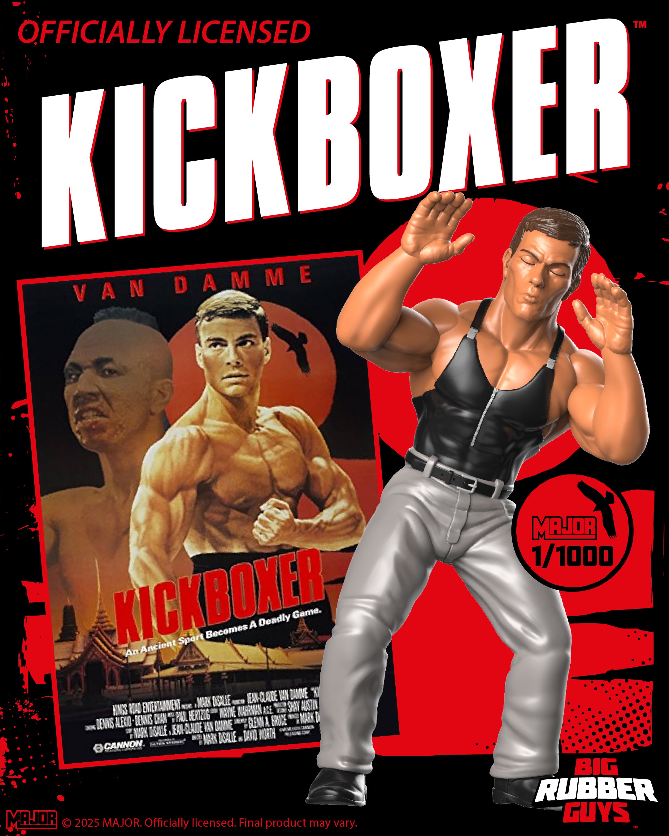 BIG RUBBER GUYS KICKBOXER KURT SLOANE 1/1000  (FREE US SHIPPING - SHIPS IN NOVEMBER)