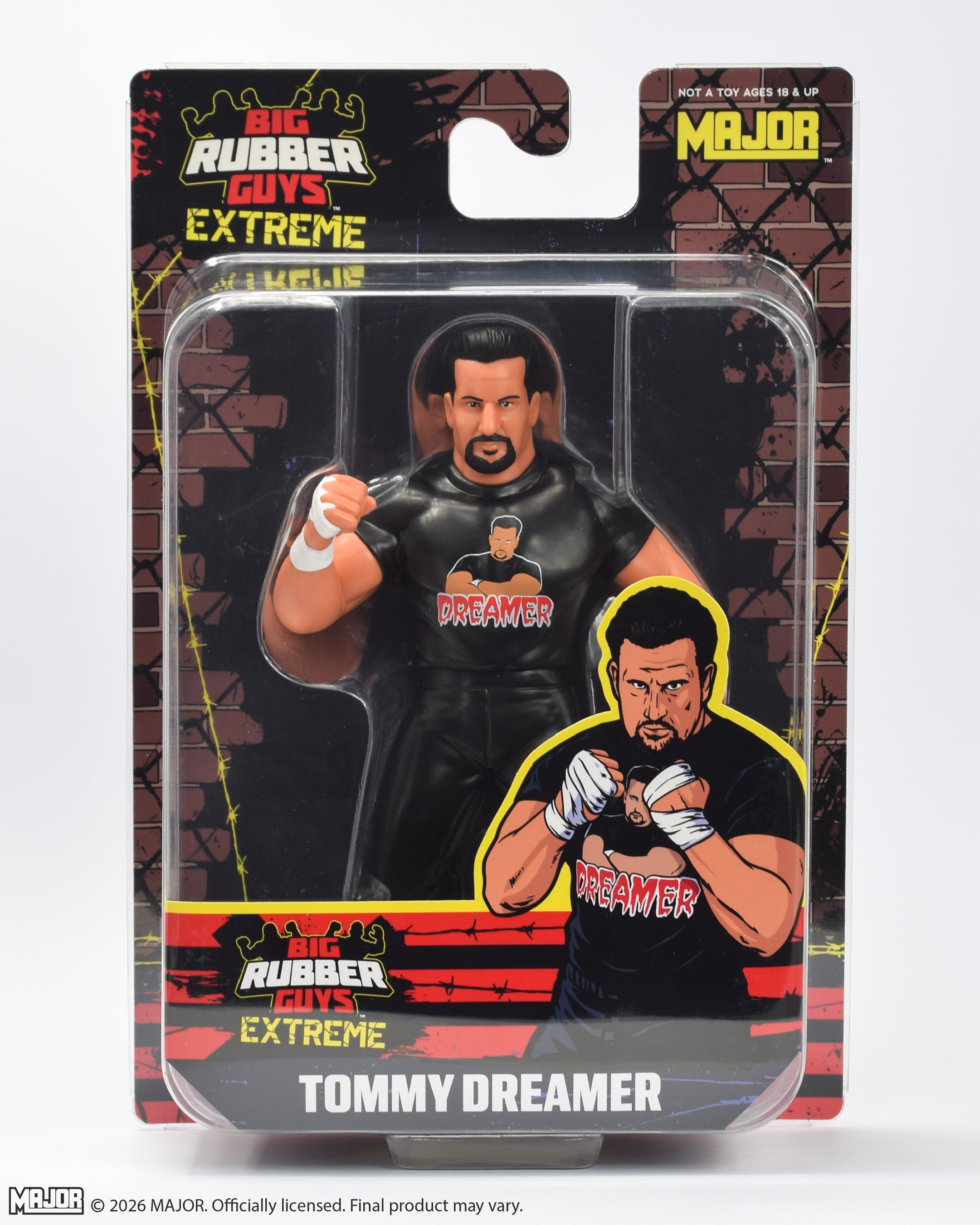 Tommy Dreamer Big Rubber Guy (FREE US SHIPPING - IN STOCK)