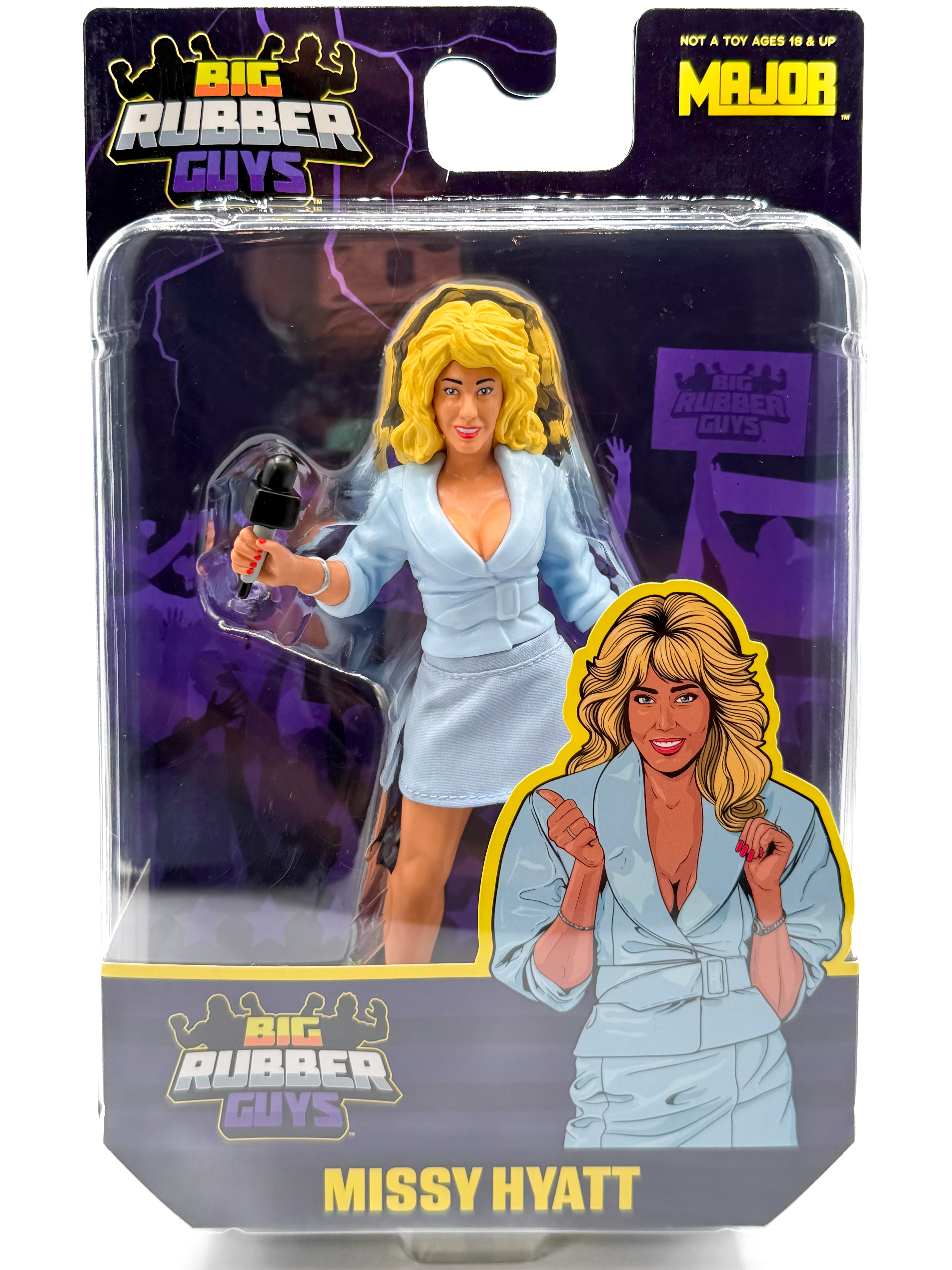BIG RUBBER GUYS SERIES 11 MISSY HYATT  (FREE US SHIPPING)