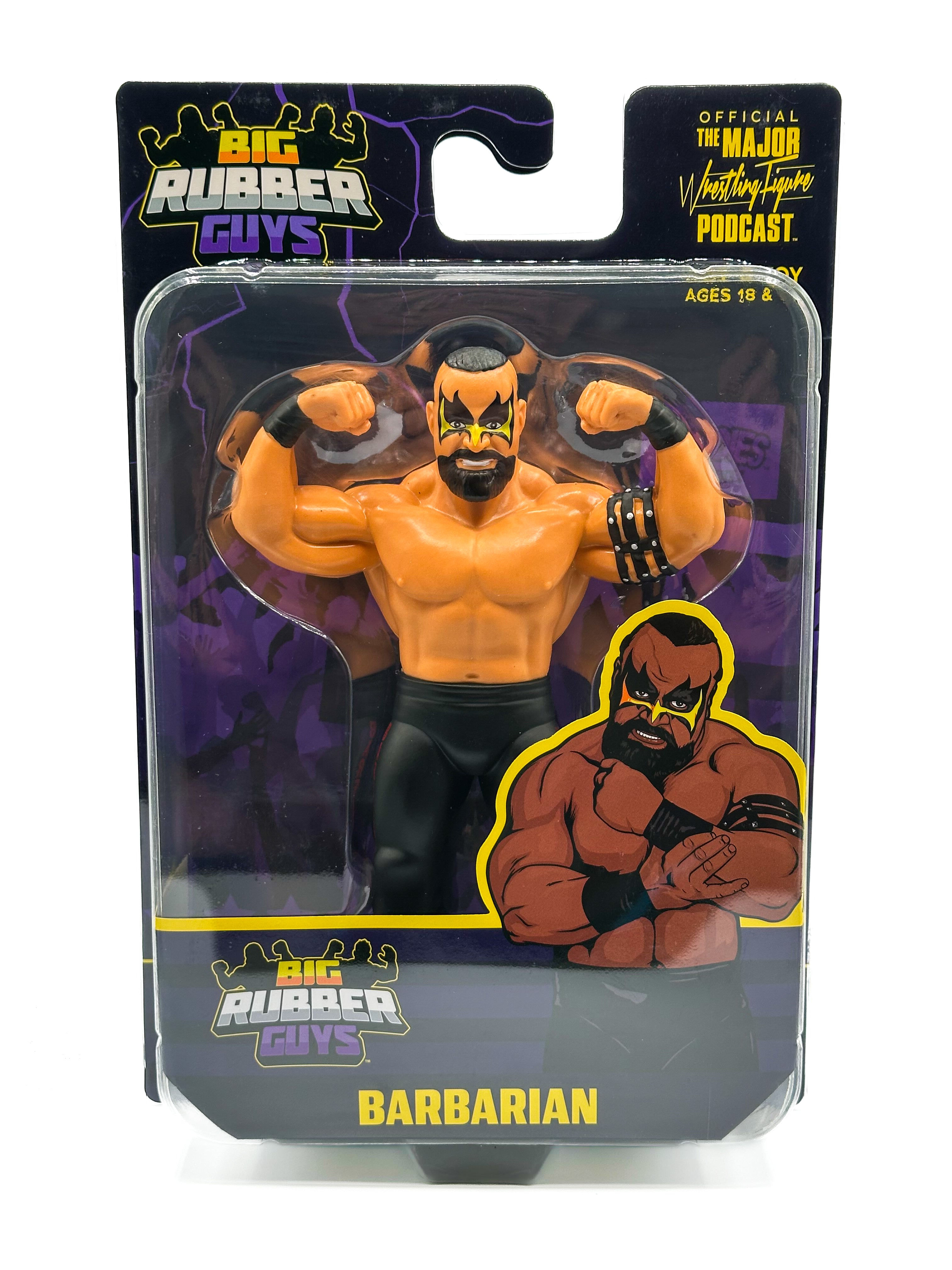 BIG RUBBER GUYS SERIES 7 BARBARIAN (FREE US SHIPPING - IN STOCK)