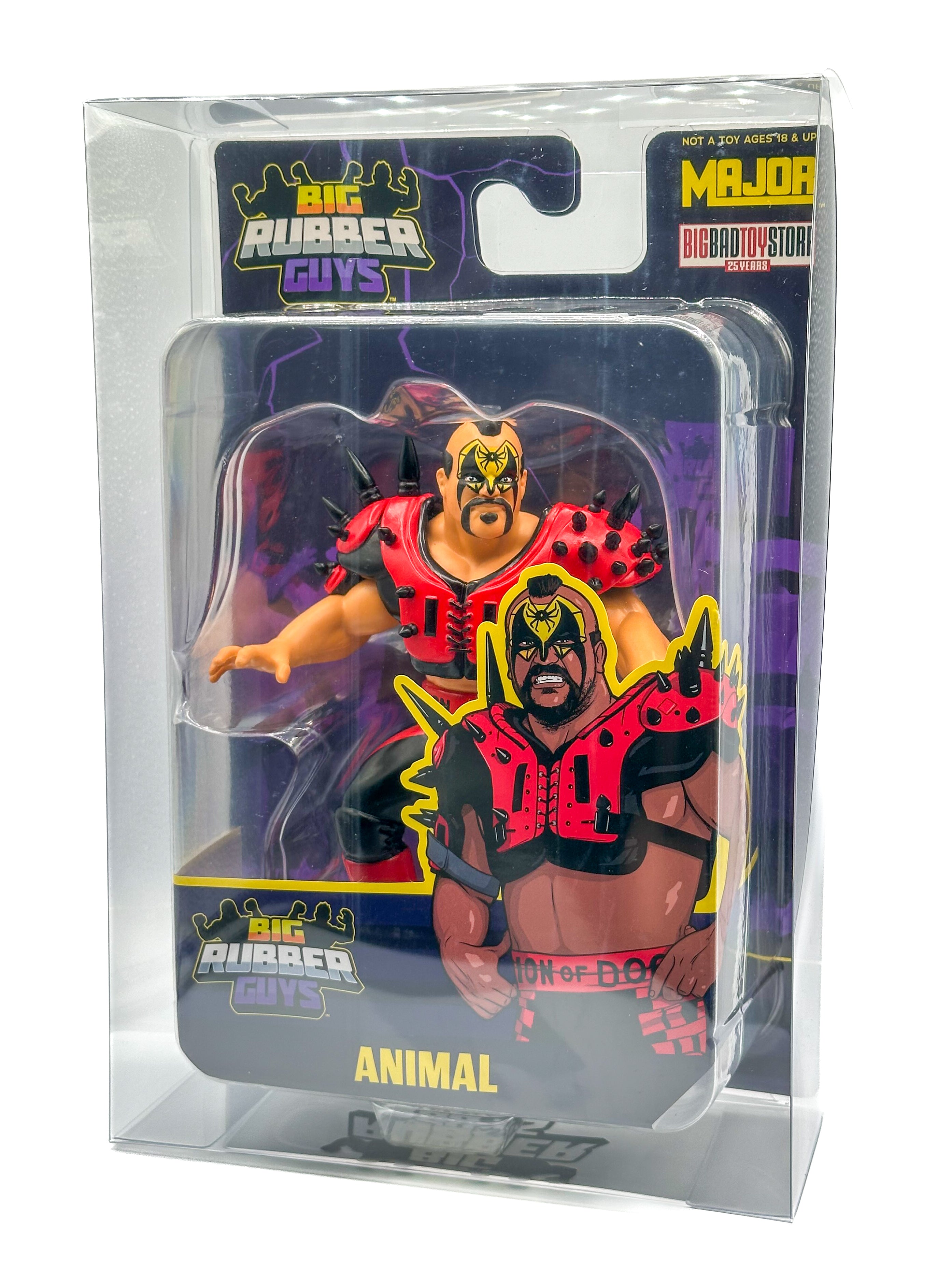 Big Rubber Guys Figure Protectors WIDE Pack (4 pack)(FREE US SHIPPING)