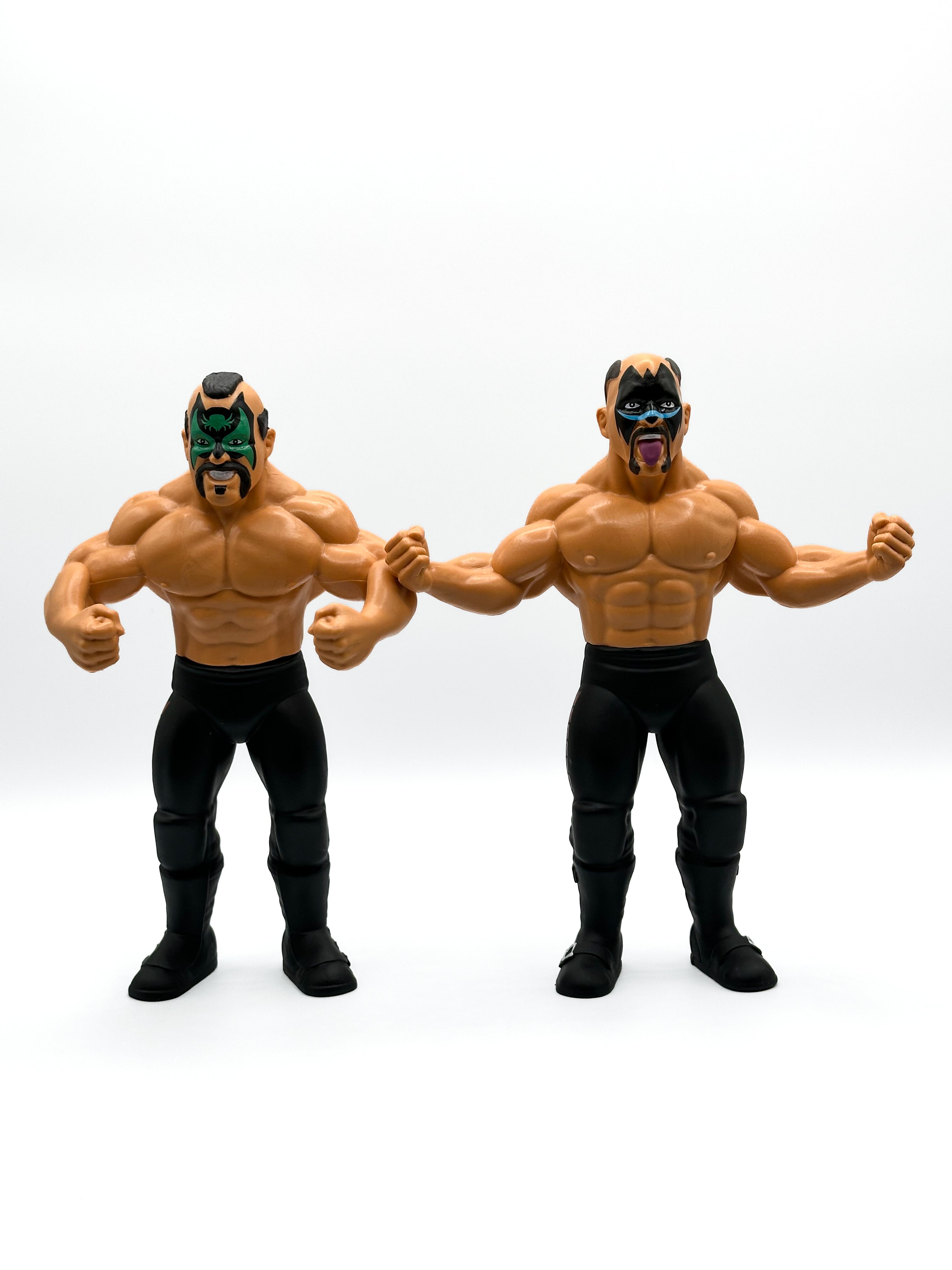 BIG RUBBER GUYS SERIES 8 ROAD WARRIORS ANIMAL & HAWK  (FREE US SHIPPING - IN STOCK)