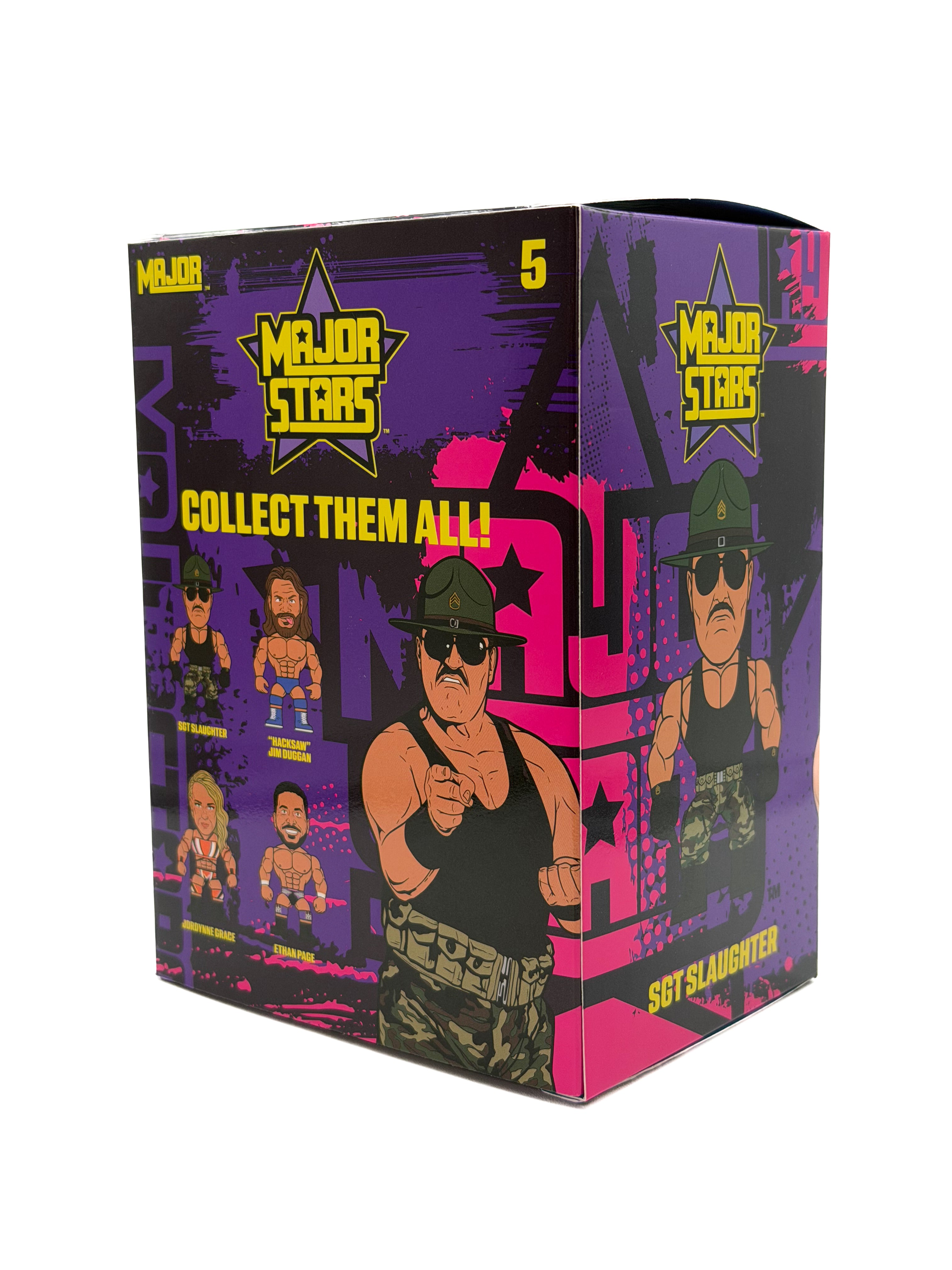 Major Stars Sgt Slaughter (FREE US SHIPPING - IN STOCK)