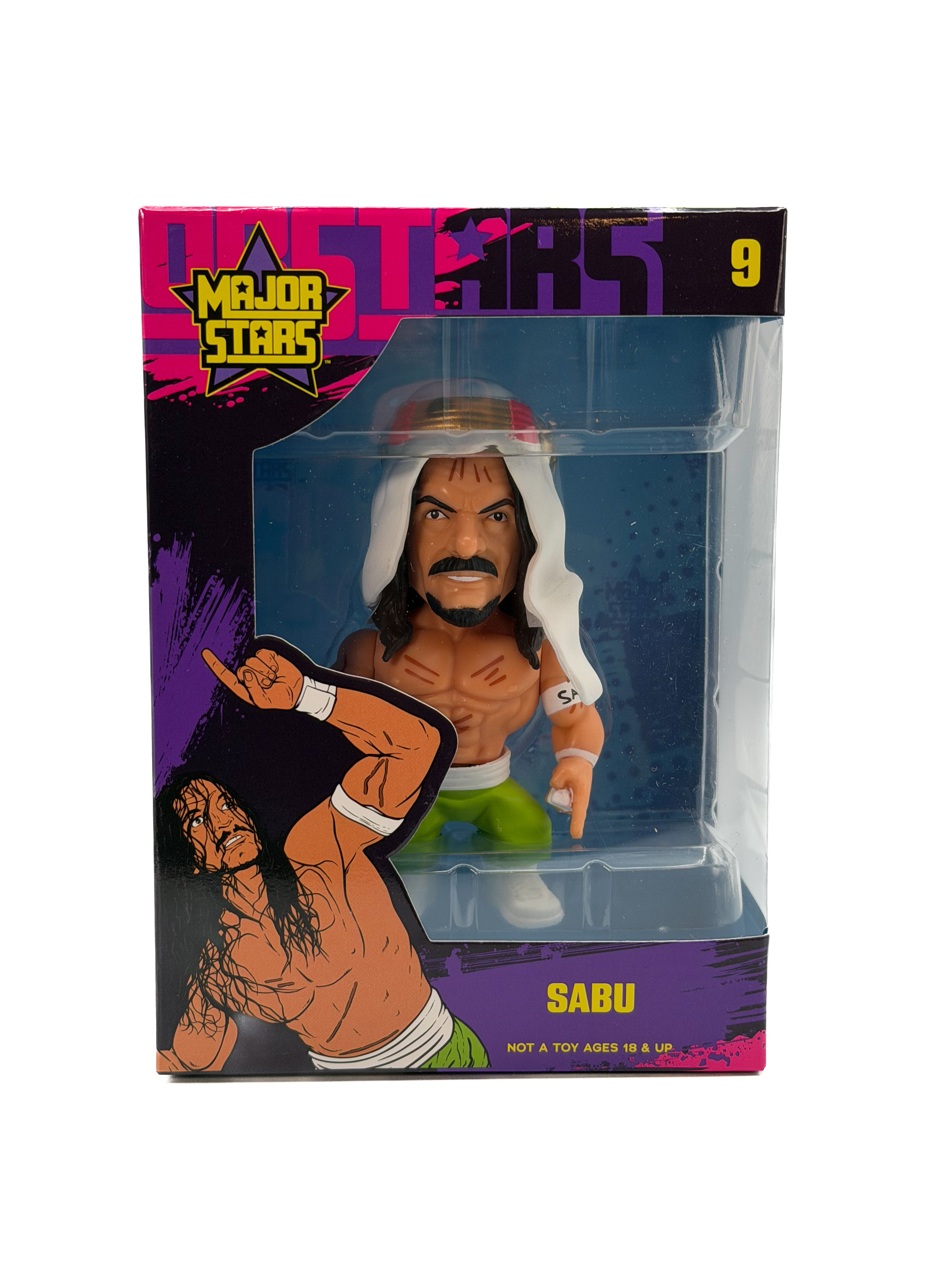 Major Stars Sabu (FREE US SHIPPING - IN STOCK)