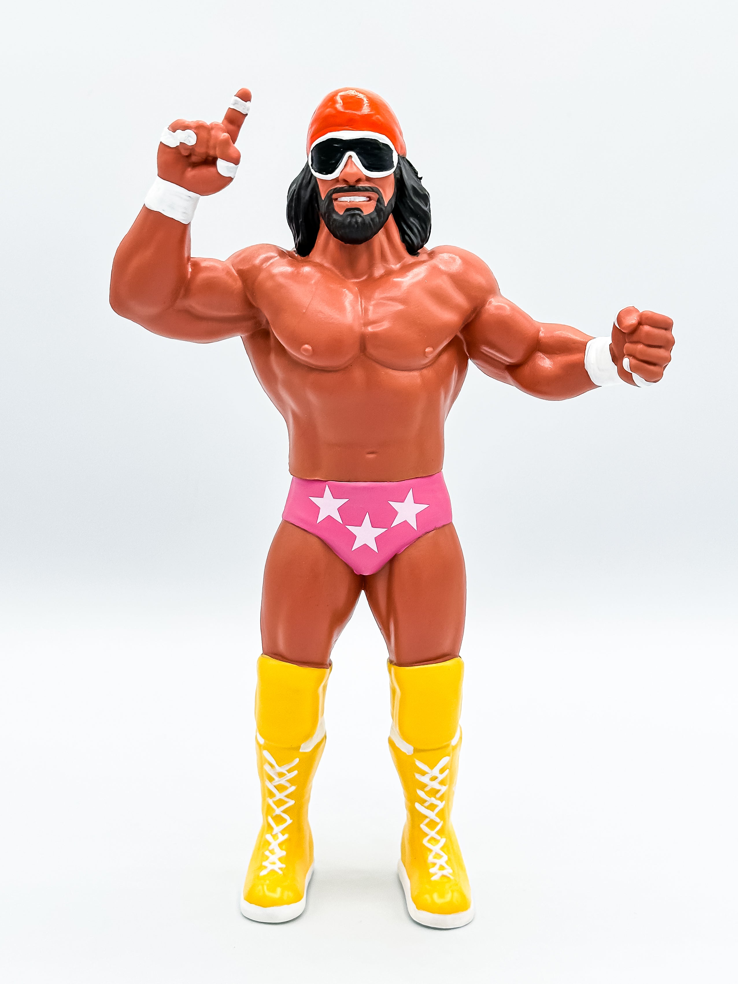 BIG RUBBER GUYS: "Macho Man" Randy Savage Pink (FREE US SHIPPING - SHIPS IN SEPTEMBER )