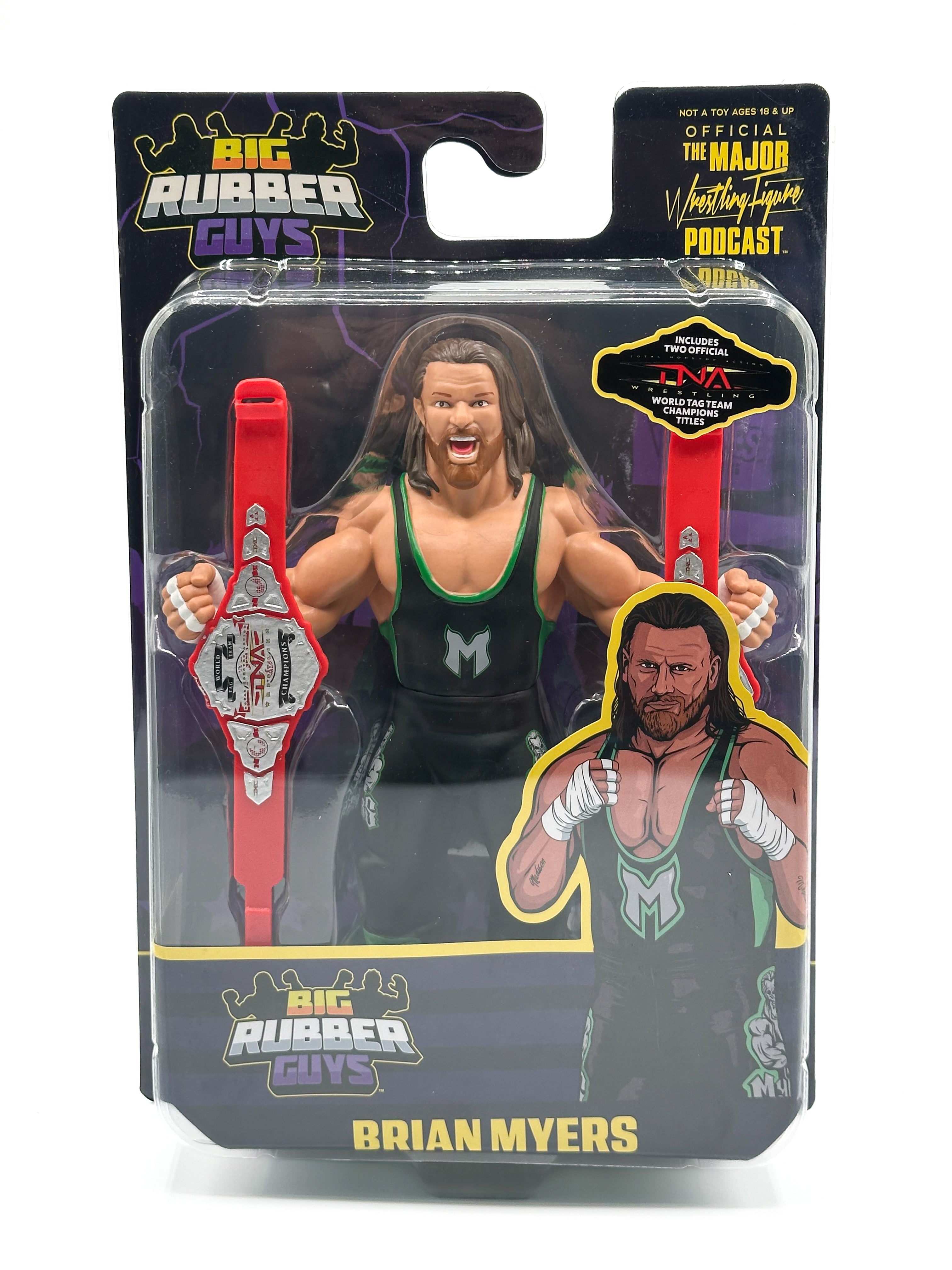 BIG RUBBER GUYS BRIAN MYERS EXCLUSIVE  (FREE US SHIPPING - IN STOCK)