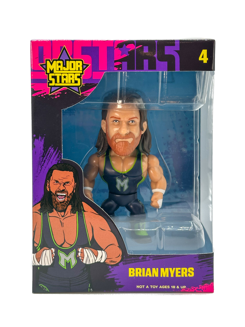 Major Stars Brian Myers (FREE US SHIPPING - IN STOCK)