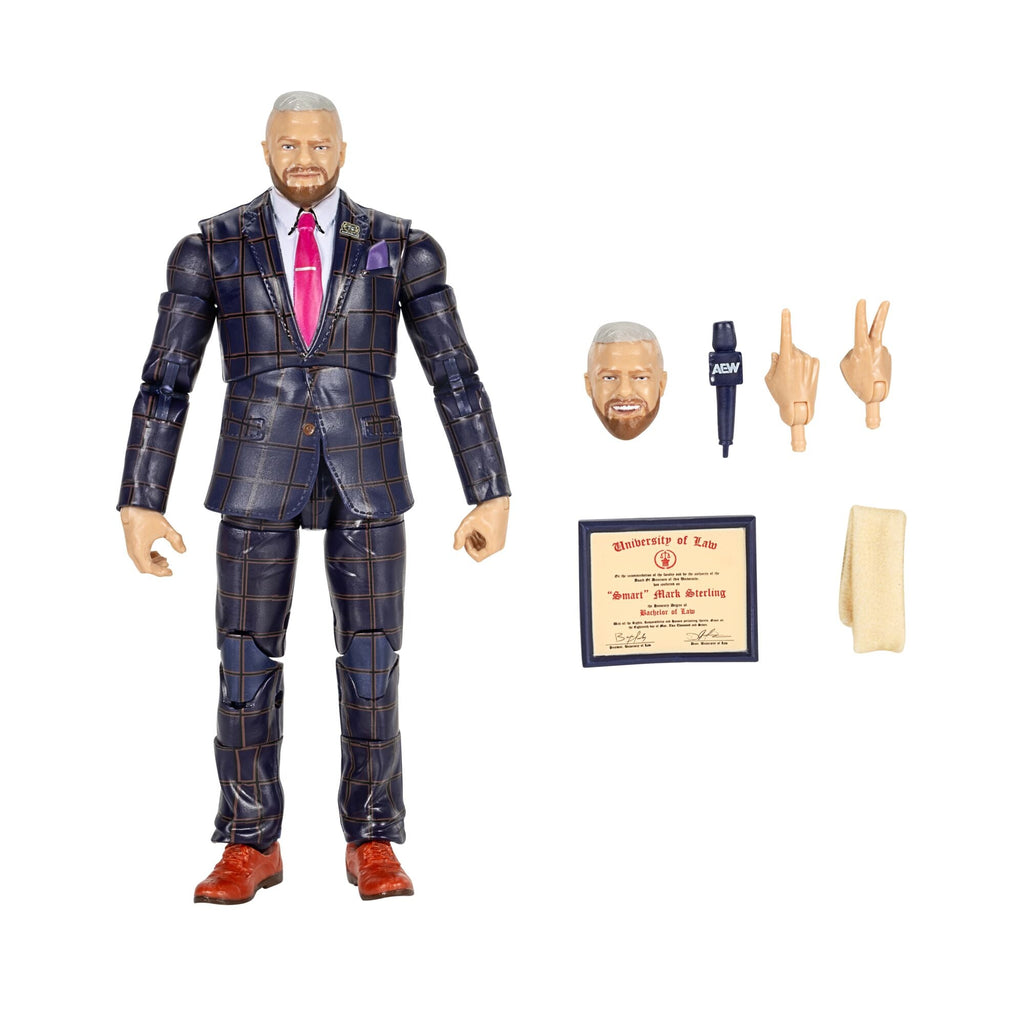AEW Unrivaled 6-Inch Smart Mark Sterling Figure  (Excluded From Sales)