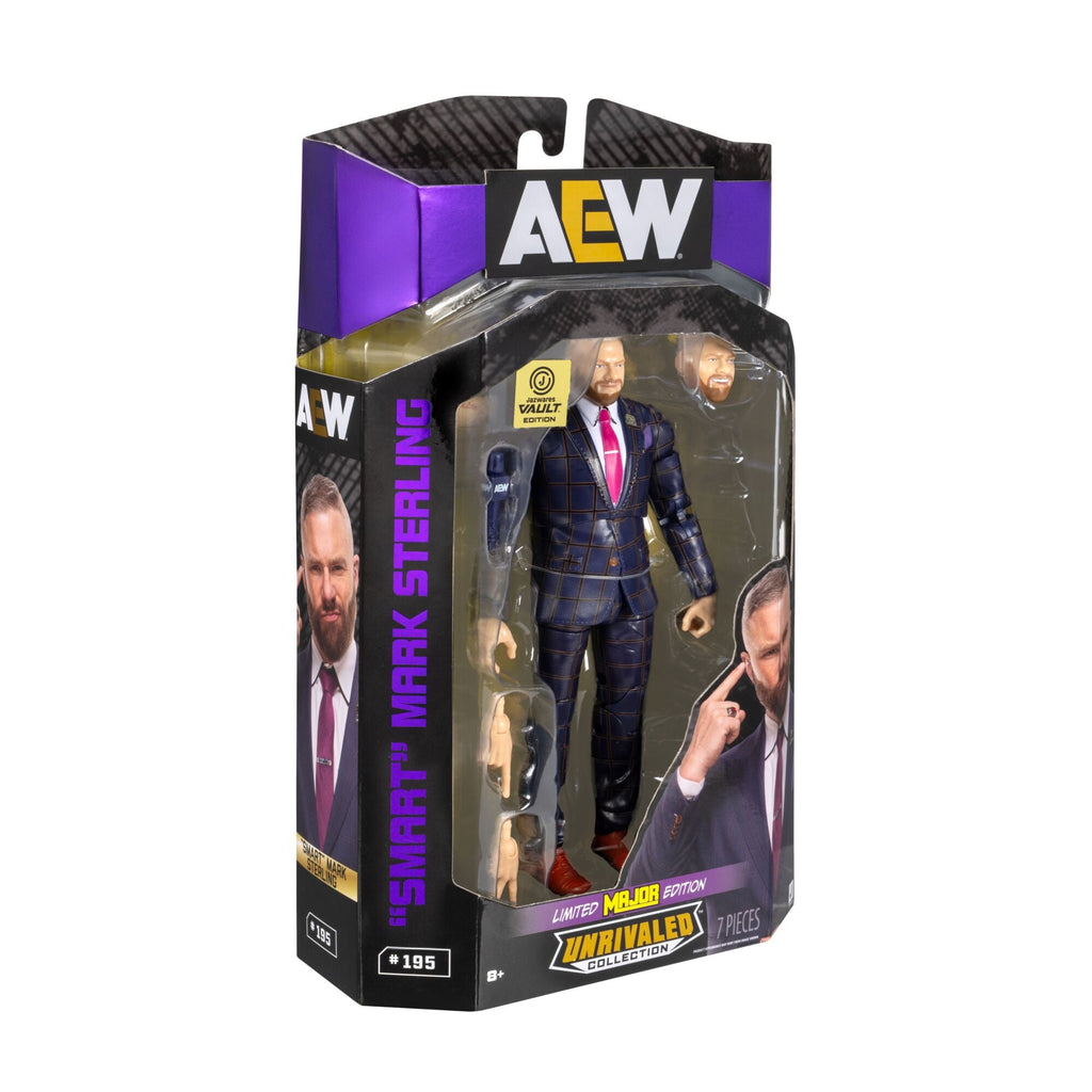 AEW Unrivaled 6-Inch Smart Mark Sterling Figure  (Excluded From Sales)
