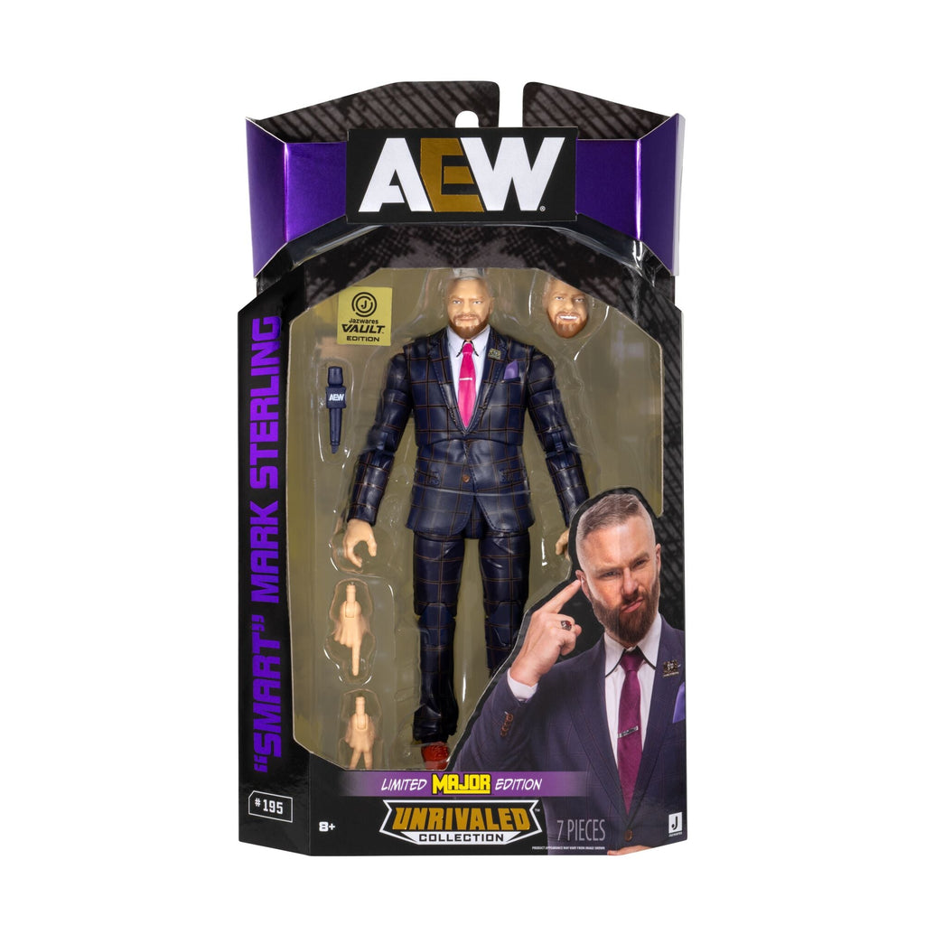 AEW Unrivaled 6-Inch Smart Mark Sterling Figure  (Excluded From Sales)