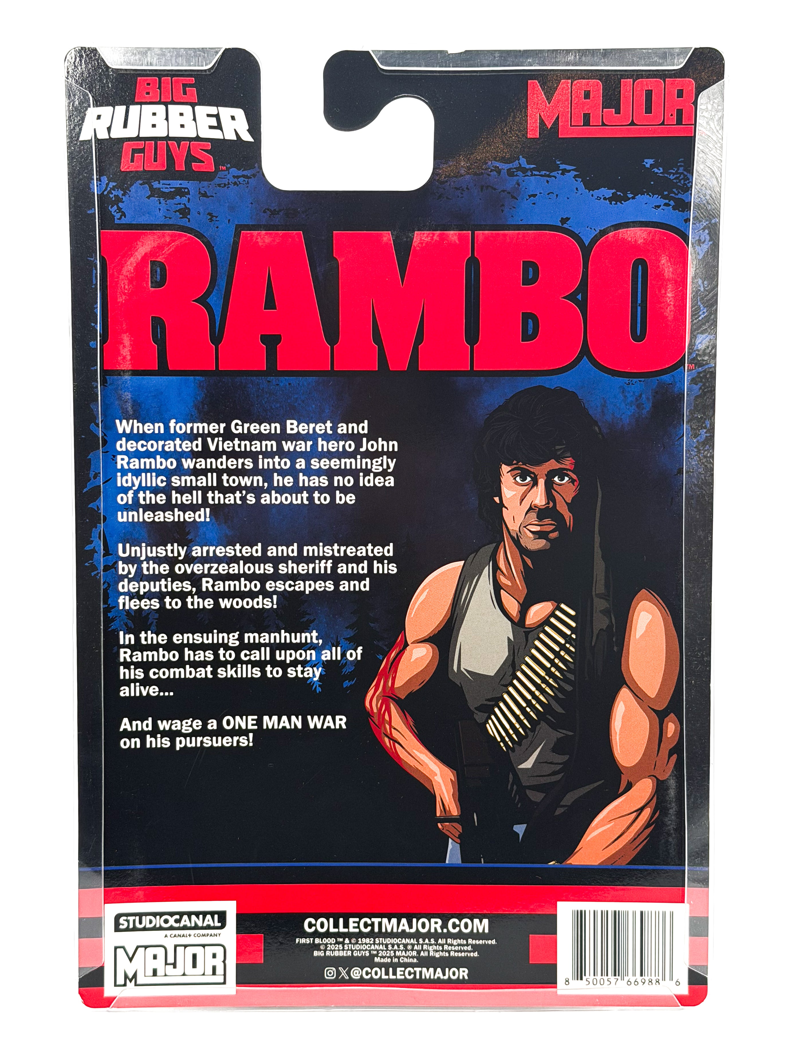 BIG RUBBER GUYS RAMBO  (FREE US SHIPPING - IN STOCK)