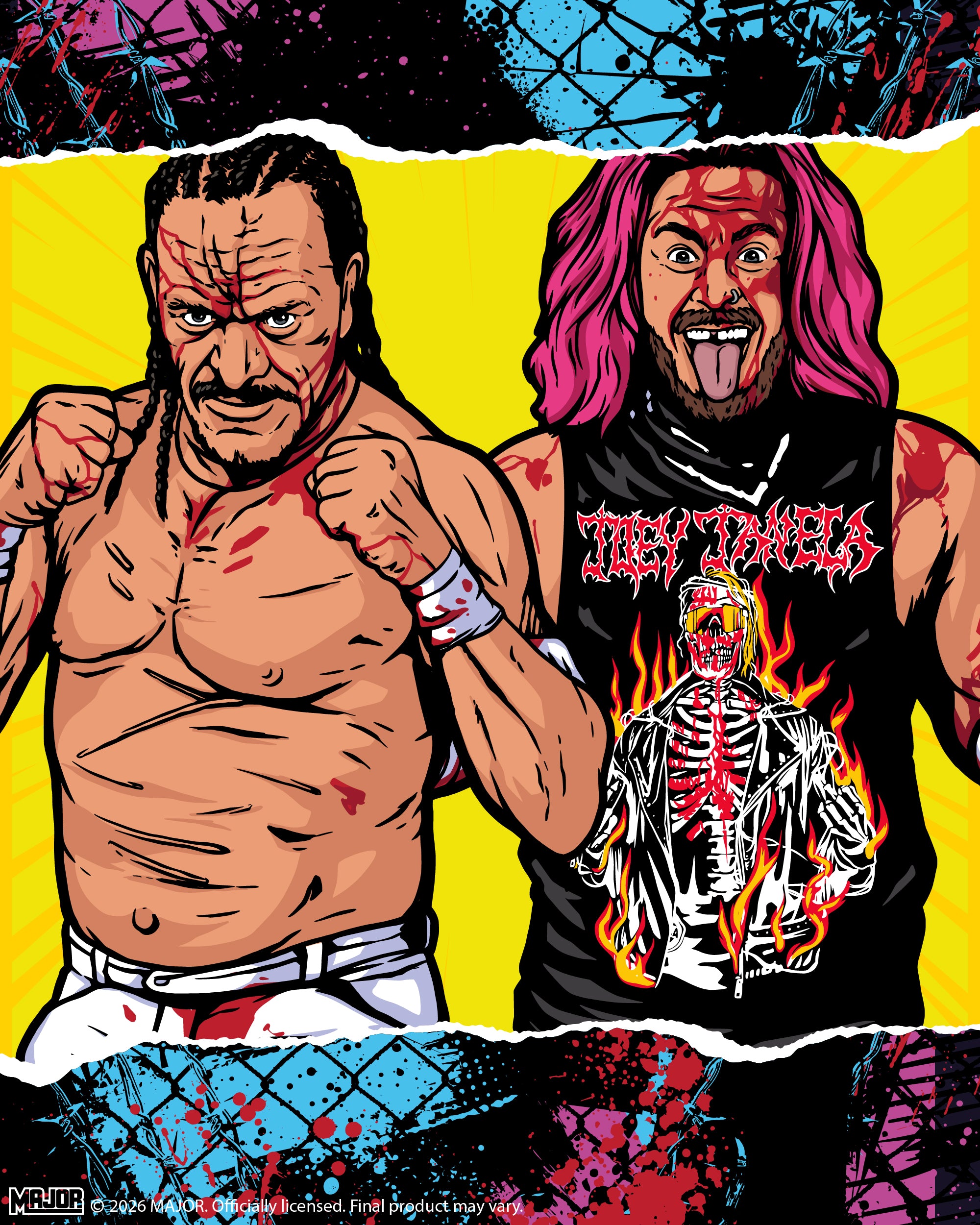 Sabu and Joey Janela Two Pack (FREE US SHIPPING - SHIPS IN August)