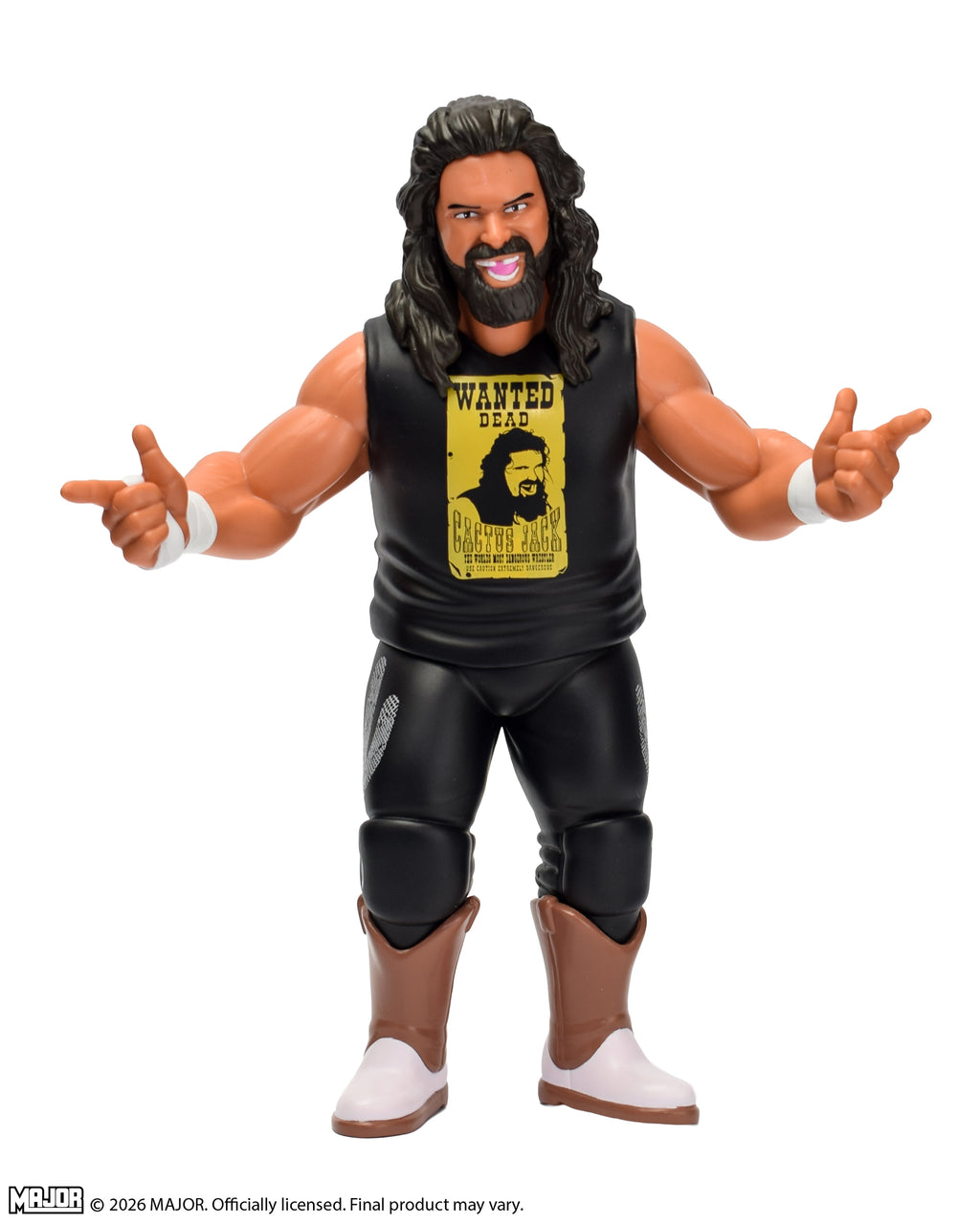 Cactus Jack Big Rubber Guy Action Figure, 1980s Retro 8" Collectible Toy (FREE US SHIPPING - SHIPS IN SEPTEMBER)