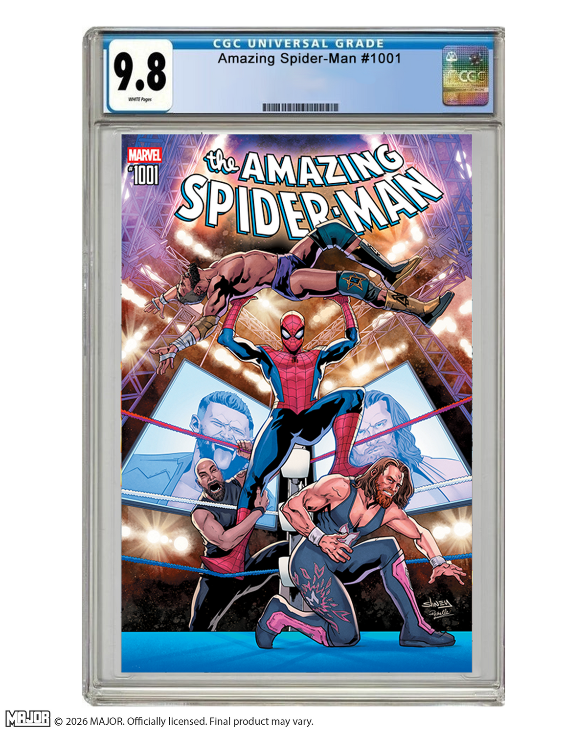Amazing Spider-man #1001 CGC 9.8 (FREE US SHIPPING - SHIPS IN DECEMBER)